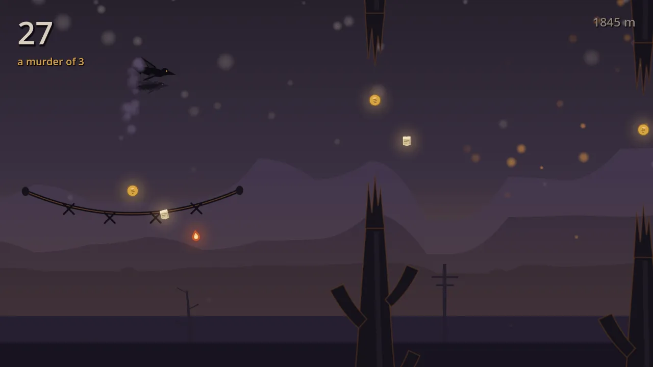 The Open Wasteland, a near-featureless horizon under a heavy sky
